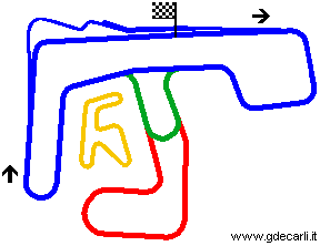 Autodromo di Franciacorta, progetto 2003: circuito lungo
